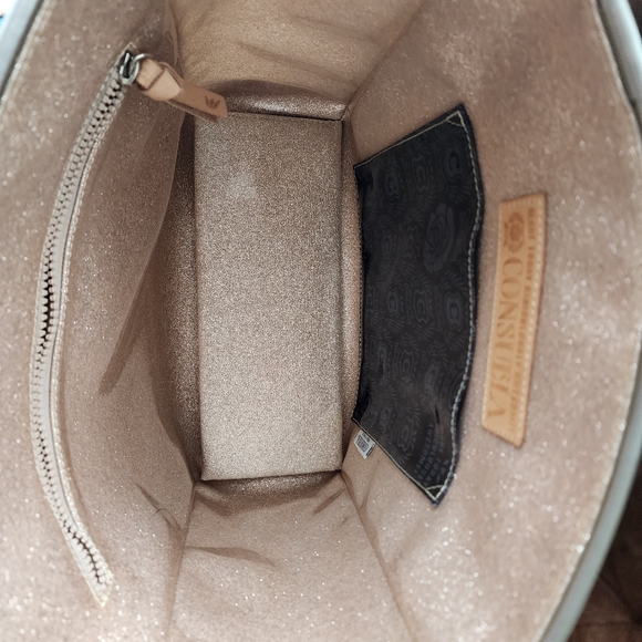 Consuela Leopard Print Tote with Vibrant Accents - Picture 4 of 9